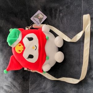 NWT Sanrio Kuromi plush purse